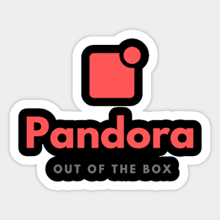 Pandora T Shirt Sticker